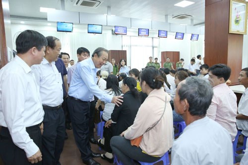Phó Thủ tướng Thường trực kiểm tra cải cách hành chính tại Quảng Nam - ảnh 1
